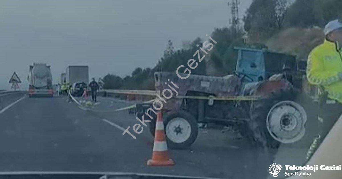 "Akhisar Gökçeahmet Rampasında Feci Zincirleme Kaza: 1 Ölü, 8 Yaralı" başlıklı haber için fotorealis