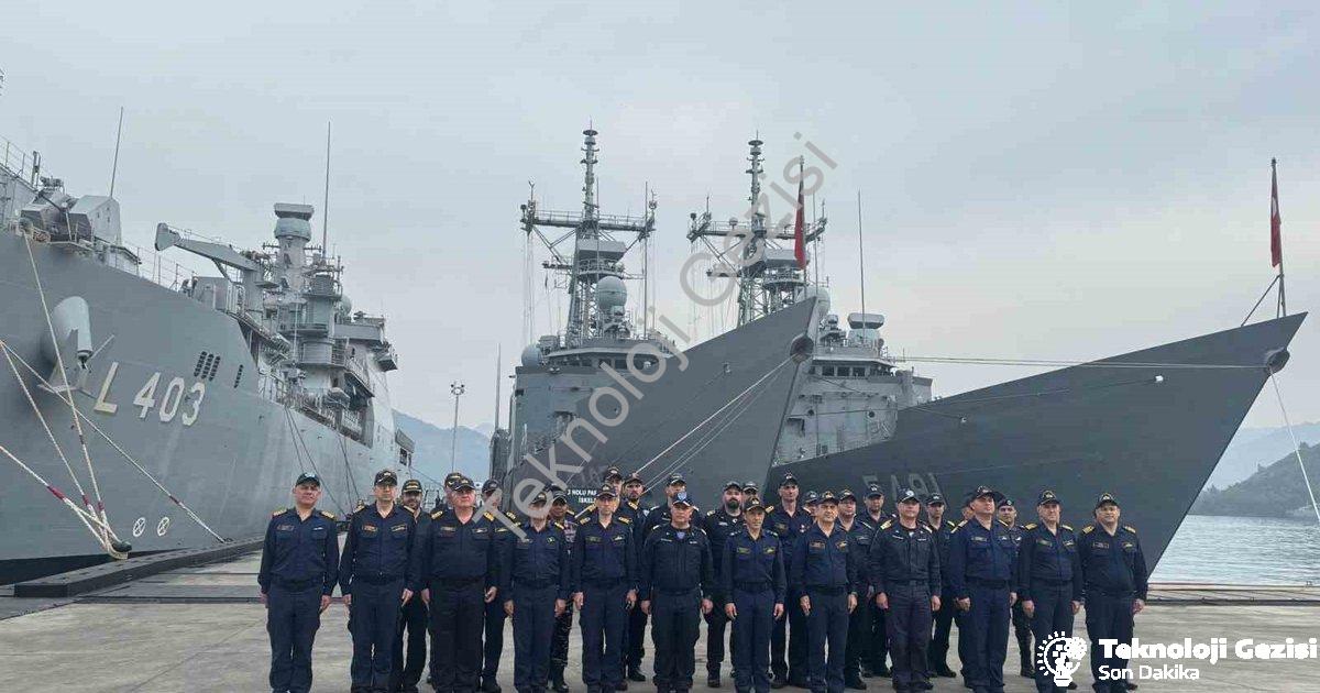 "Doğu Akdeniz-2025 Başladı: Türkiye Liderliğinde Dev Tatbikat" başlıklı haber için fotorealistik, pr