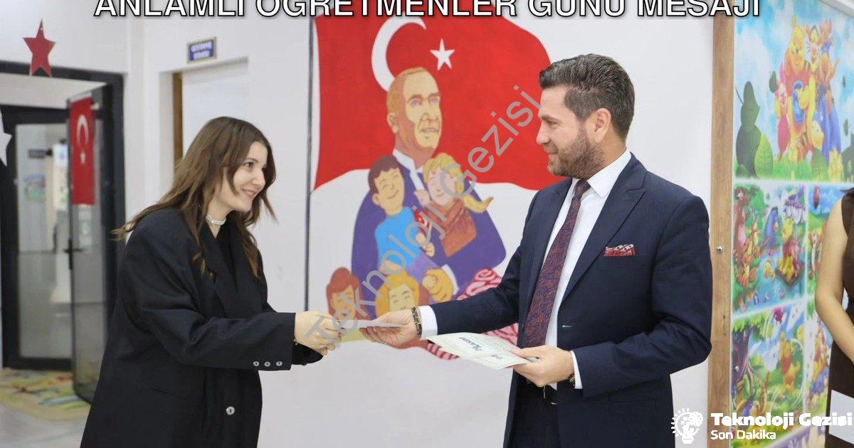 "Tavas Belediye Başkanı Kadir Tatık'tan Anlamlı Öğretmenler Günü Mesajı" başlıklı haber için fotorea