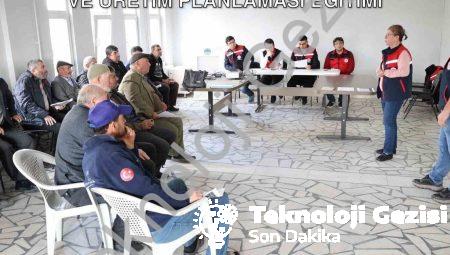 Afyonkarahisar’da Çiftçilere Modern Tarım ve Üretim Planlaması Eğitimi