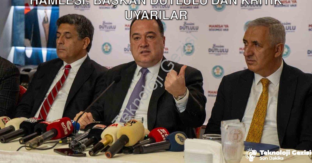 "Manisa'da Deprem Gerçeği ve Konut Hamlesi: Başkan Dutlulu'dan Kritik Uyarılar" başlıklı haber için