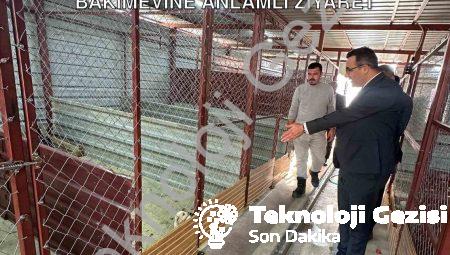 Sarıgöl Kaymakamı Halil Dalak’tan Hayvan Bakımevine Anlamlı Ziyaret