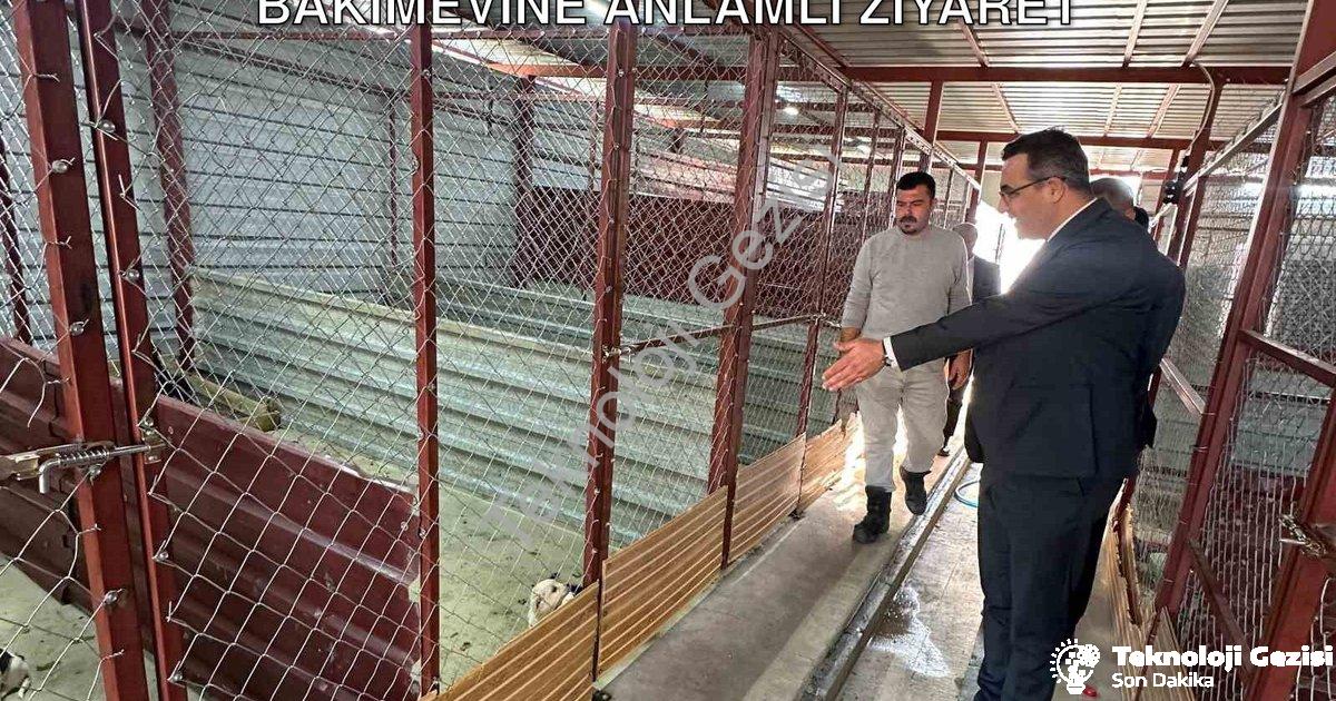 "Sarıgöl Kaymakamı Halil Dalak’tan Hayvan Bakımevine Anlamlı Ziyaret" başlıklı haber için fotorealis