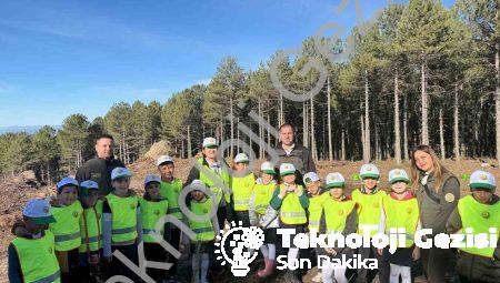 Çine’de Öğrencilere Orman Bilinci ve Fidan Dikim Etkinliği