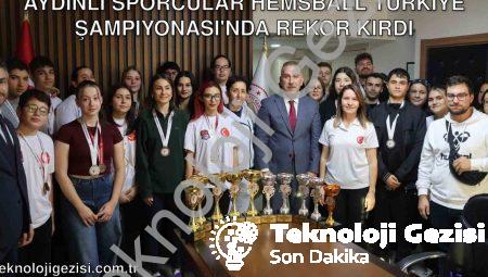 Aydınlı Sporcular Hemsball Türkiye Şampiyonası’nda Rekor Kırdı