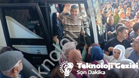 Çine’den Kutsal Topraklara Yolculuk: 90 Umreci Dualarla Uğurlandı