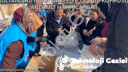 Sultandağı’ndan Gazze’ye Gönül Köprüsü: Anlamlı Hayır Çarşısı