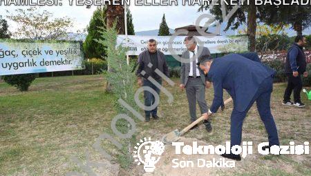 Denizli’de Eğitim Camiasından Büyük Doğa Hamlesi: Yeşeren Eller Hareketi Başladı