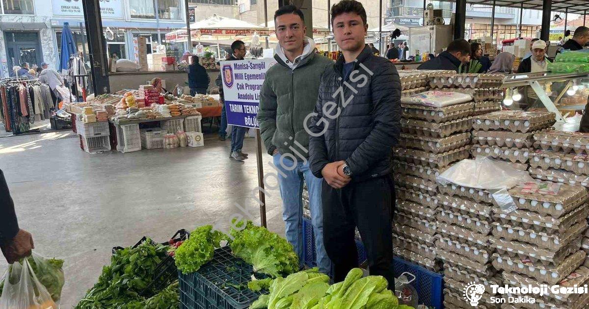 "Sarıgöl'de Öğrenciler Üretiyor: Tarım Teknolojileri ile Okula Gelir Desteği" başlıklı haber için fo