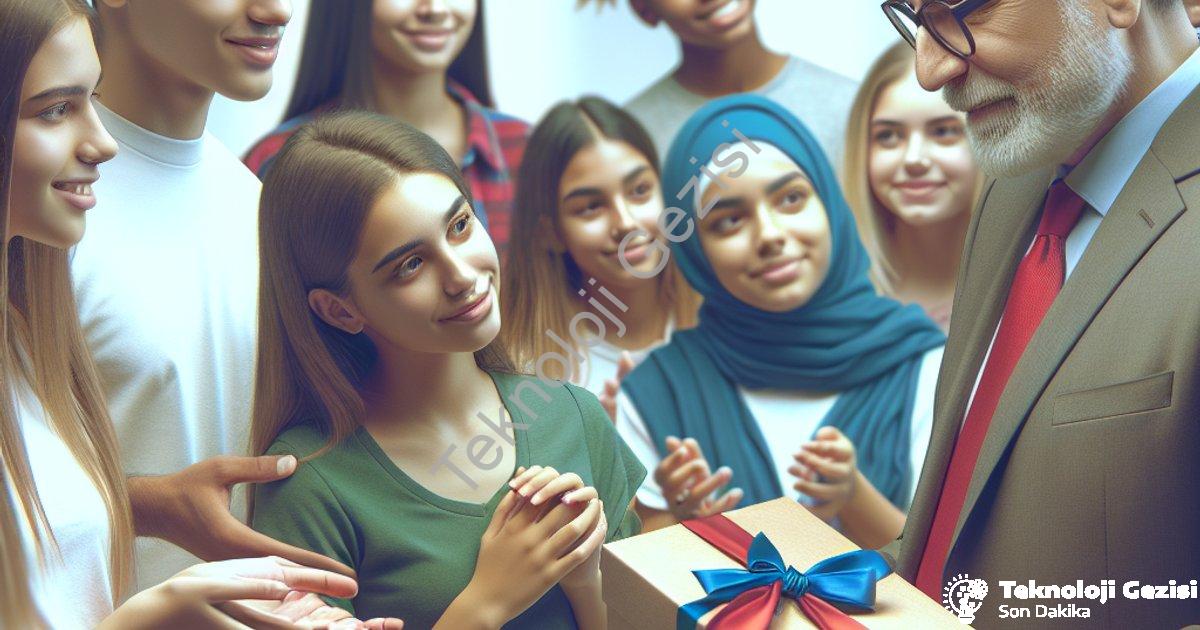 "Hisarcık Kaymakamı Erkan Atam'dan Özel Öğrencilere Anlamlı Jest" başlıklı haber için fotorealistik,