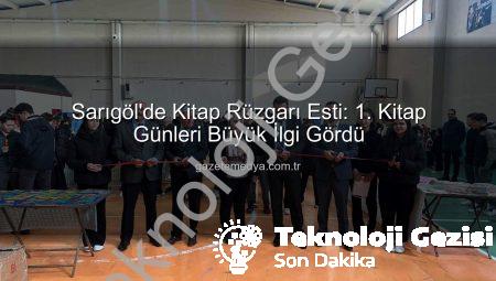 Sarıgöl’de Kitap Rüzgarı Esti: 1. Kitap Günleri Yoğun İlgi Gördü