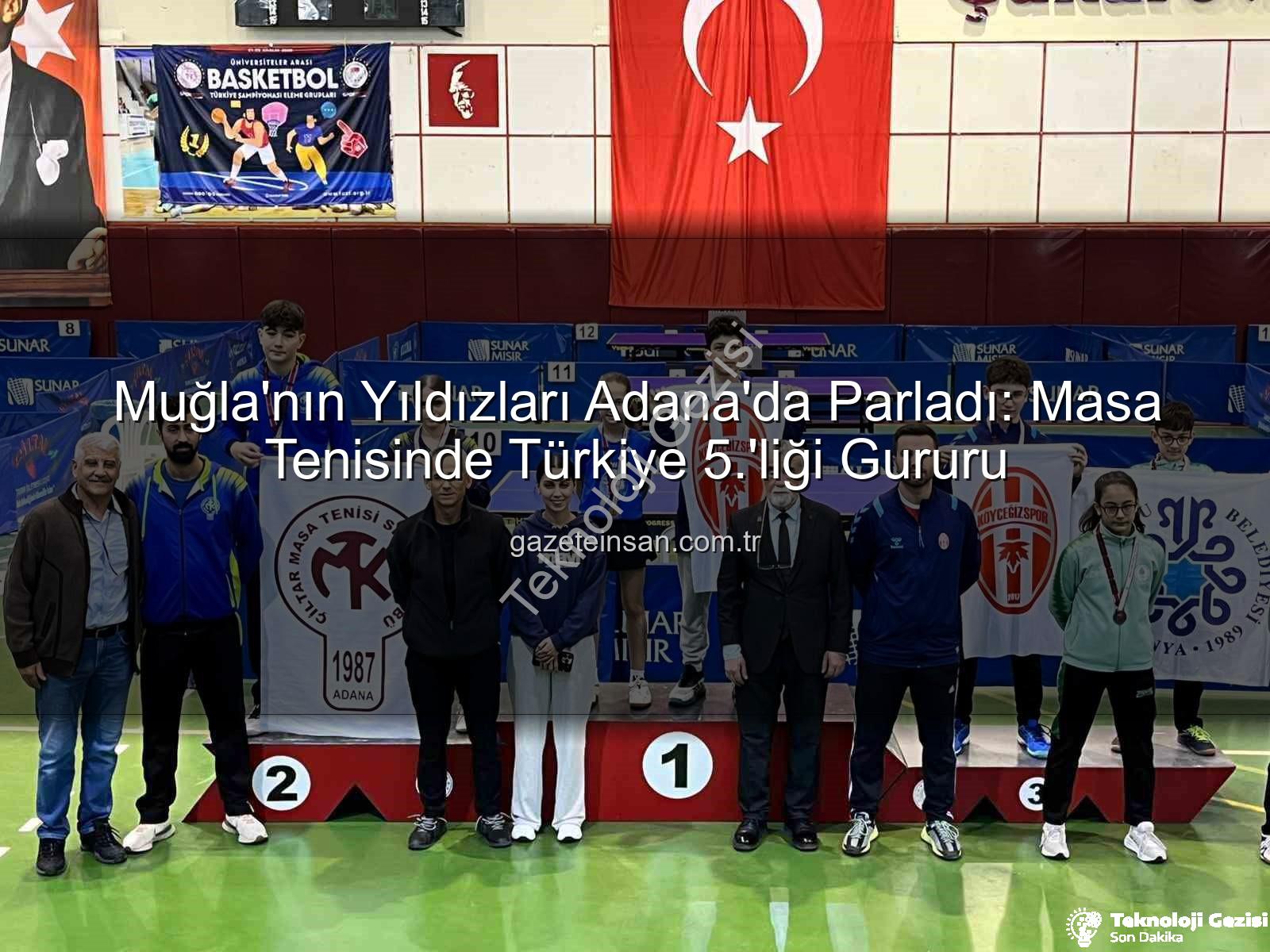 Muğla masa tenisi - Muğla'dan Türkiye'ye Masa Tenisi Başarısı: Genç Yıldızlar GSB Spor Okulları'ndan Damga Vurdu!
