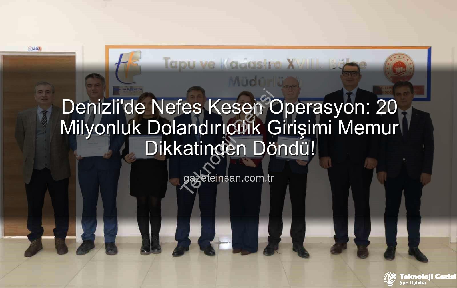 20 milyonluk dolandırıcılık - Memurun Olağanüstü Dikkatı 20 Milyonluk Vurgunu Engelledi: Sahte Kimlikle Arsaya Konmak İsteyen Dolandırıcı Yakalandı