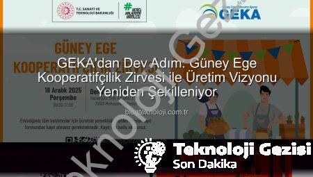 Güney Ege’nin Üretim Gücü Yeniden Şekilleniyor: GEKA Kooperatifçilik Zirvesi Denizli’de!