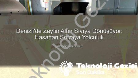 Denizli’de Zeytin Altın Sıvıya Dönüşüyor: Buldan’dan Lezzet Dolu Hasat Hikayesi