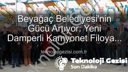 Beyağaç Belediyesi’nin Gücü Artıyor: Yeni Damperli Kamyonet Filoya Katıldı!